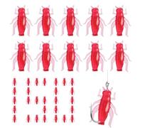 Acunny Fishing Lure, 150 x Trout Bait, Realistic Bass Jig Hook, Fishing Accessory Set for Saltwater, Freshwater, Lakes, Ponds, Rivers, Kayak Rolling and Surfing