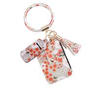 Acunny Floral Pattern Credit Card Holder | Holder | Multipurpose Travel Cute Slim Card Holder Portable Cute Small Card Holder Credit Card Holder Slim, c, see description, See description