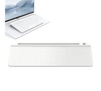 Acunny Glass Dry Erase Board, Desk Whiteboard, Small Dry Erase Glass Board, Whiteboard Pad with Drawer, Computer Keyboard Stand for Tasks, Notes and Appointments