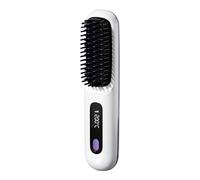 Acunny Hot Styling Brushes | Thermal Straightener, Wireless Touch Screen 3 Modes Adjustable for Styling Volume Curls Detangling Home Outdoor Travel
