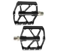 Acunny Mountain Bike Pedals, Pedals for Bicycle, Aluminium Alloy Flat - Ergonomic Non-Slip Replacement, Sealed Bearing, Cycling Accessories for Mountain Biking Commuting Path