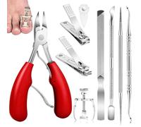 Acunny Nail Clippers for Seniors, Nail Clipper - Nail Friters Heavy Stainless Steel - Women Men Seniors Nails Portable Tools for Mother Father Grandpa