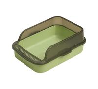 Acunny Open the Litter Tray, Open the Litter | Odor Control Top Leak Proof Cat Pan - Easy Clean Kitten Toilet, Tall Size Litter for Indoor Use