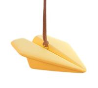 Acunny Paper Plane Car Ornament, Paper Plane Rearview Mirror Pendant, Funny Novelty Air Freshener Made of Paper Plane, Rear View Mirror Pendant for Men and Women