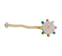 Acunny Parrot Foot Toy, Bird Roller Toy | Wooden Swivel Bird Toy - Birds Playing in the Gym, Parakeet Stand, Perch, Fun, Attractive Cage Toy, Wooden Cage Accessories