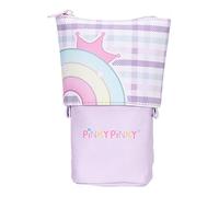 Acunny Pen Holder Bag, Expandable Pen Bag, Multipurpose Pencil Case, Stationery Pencil Case, Portable Large Pen Bag with Zipper, for Travel at Home, School, purple, see description, See description