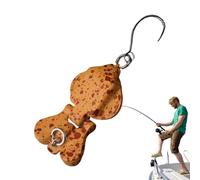 Acunny Petit-Bar Fishing Lures - Portable Trout and Golden Lures - Realistic 2 Section Lures for Ponds, Rivers and Lakes