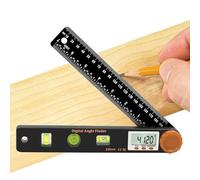 Acunny Prospractor Angle Finder Digital, Digital Angle Finder Lurer | Angle Finder Measuring Tool 7 Inch / 230 mm with LCD Display | 4-in-1 Digital Ruler Ruler for
