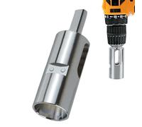 Acunny Rotary Connector for Drill Chuck, Chain Link Fence, Twist Lock Tool - Triangular Shank Design Manual Retraction Mechanism for Mounting Crimp Connection Repair