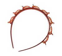 Acunny Serrated Headband Braid Tool, Headband with Clips - Fashion Headband Braid Tool | Serrated Braid Tool, Hair Band Headband Braid Tool for Styling Hairstyle Hairpin Professional