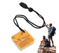 Acunny Signal Mirror, Camping Mirror, Portable Reflective Survival Visual Mirror, Signal Mirror, Outdoor Survival Technologies for Camping, Hunting, Extreme Sports