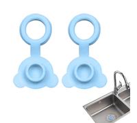 Acunny Silicone Bath Plug, Bath Plug for Bathroom | 2 x Silicone Bath Stopper with Bear Shape - Drain Stopper for Sink Drains