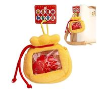 Acunny Silver Bag of the Year of the Snake, Lunar Year Money Bag, Super Soft New Year Bags | Lunar Year Decorative Pendant, Backpack, Fortune Bag, Souvenir