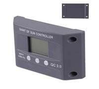 Acunny Solar Power Controller, Solar Charge Controller 12 V, Charge Controller Solar Panel Regulator, Controller for Renewable Energy, LCD Display, 12 V-24 V Charge Controller for Solar System