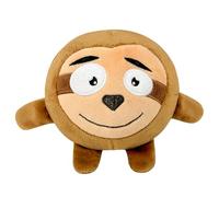 Acunny Squeaky Dog Ball, Squeaky Dog Toys | Cartoon Animal Shape Laughing Ball Teething Toys | Interactive Training Supplies, Self-Playable Toy for
