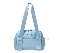 Acunny Travel Shoulder Bag, Women Duffle Bag for Travel - Tote Gym Nylon Shoulder Bag with Dry Wet Separated - Weekender Overnight Pack Sports Storage Organiser, Toilets, blue, see description, See