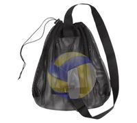 Acunny Volleyball Bag | Storage Bag for Balls - Shoulder Strap Mesh Drawstring Carry Bag Sports Fitness Training Swimming Pool
