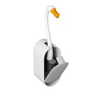 Acunny Wall Mounted Toilet Brush | Toilet Cleaning Set with Swan Design | Space Saving Swan Design with Liquid Tank Cleaner for Sink, Floor and Bath