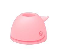 Acunny Whale Holder, Animal Toothbrush Stand, Animal Toothpaste Holder Organiser, Non-Slip Silicone Travel Toothbrush Organiser for Bathroom