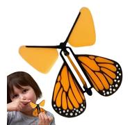 Acunny Wind-up Butterflies - Hand Winding Flying Butterfly - Powered by Elastic - Fun Scientific Experience with Elastic Band for Birthdays, Weddings, Parties and Greeting Cards