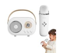 Acunny Wireless Karaoke Machine, Portable Karaoke Speaker, Portable Karaoke Speaker Microphone, Small Karaoke Machine with Wireless Microphones, Portable Karaoke with Effects