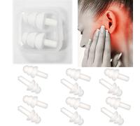 Acupeace Tinnitus Relief Device, Ear Acupoint Massage Pulse Device, Tinnitus Relief for Ringing Ears, Tinnitus Ear Cuff Set Stop Ear Ringing -6pairs