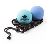 Acupoint Massage Therapy Balls Set, Pack of 2 - Trigger Point, Myofascial Release, Plantar Fasciitis, Deep Tissue & Yoga | Physical Therapy Ball for Back, Feet & Neck