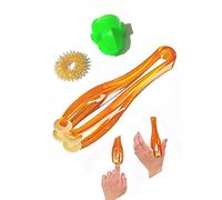 AcuPoints Acupressure Finger Messager + 1 Thumb Pad + Sujok Ring