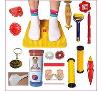 Acupressure Magnet Face, Head, Cervical, Knee, Hand Foot Manual Massage Rollers Mat Magnet diabetes Water Glass kit