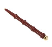 Acupressure Massage Stick Wooden with Copper Bead for Foot Back Relief | Brown Wood and Copper, Rolling Bead Surface, Portable Manual Pressure Control, Office Breaks and Commutes