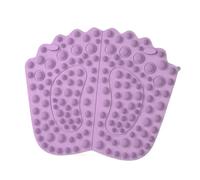 Acupressure Mat A Thickened and Enlarged Foot Sole Relaxation Acupressure Board with A Massage Stepping Mat for Exercise, Jogging and Stepp for Relaxation(Purple)