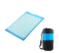 Acupressure Mat Cushion Mat for Yoga Acupressure Massage(Blue Without Pillow)
