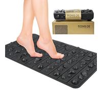 Acupressure Mat for Foot Massage, EVA Massage Mat with Stone Structure, Non-Slip Foot Reflexology Mat for Relaxation, Available in 2 Sizes (50 x 30 cm)