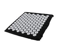 Acupressure Mat Massage Cushion Acupressure Pad with Multiple Massage Points Made of Foam And for Effective Massage, Black