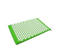 Acupressure Mat Massage Mat Pillow Set Applicator For Neck Foot Yoga Mat With Needle Back Cushion(Green Mat)