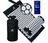 Acupressure Mat & Pillow Set - Acupressure Therapy for Back and Neck Pain Relief, Sciatica, and Pressure Point Aches Ideal Acupuncture Mat for Sleeping Aid & Recovery