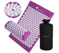 Acupressure Mat & Pillow Set With Carry Bag, Acupuncture Mat For Back, Neck, Shoulder Pain Relief, Exercise Mat For Yoga Pilates