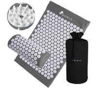 Acupressure Mat & Pillow Set With Carry Bag, Acupuncture Mat For Back, Neck, Shoulder Pain Relief, Exercise Mat For Yoga Pilates