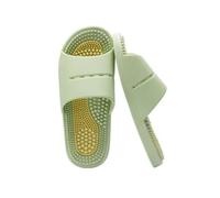 Acupressure Reflexology Massage Slippers Sandals for Men & Women Relief Plantar Fasciitis Sandals, Boost Circulation Improves Massage Therapy for Men Women Health(Size:EU 38/39,Color:Green)