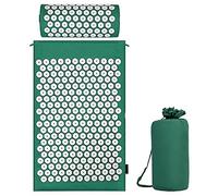 Acupressure Set Acupressure Mat with Pillow for Soothing Relaxation and Massage, to Relieve Back Pain, Head Neck Pain, Stimulates Energy Points in the Body and Stimulates Efficiency