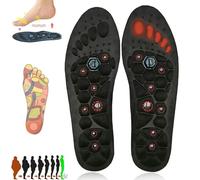Acupressure Slimming Insoles for Weight Loss, Foot Magnetic Massage Insoles with Arch Support, Foot Therapy Reflexology Insole for Flat Feet, Plantar Fasciitis, Pain Relief,M(EU:41-43)