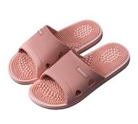 Acupressure Slippers Foot Massager Acupuncture Sandals Acupoint Stimulation Slippers Shoes Reflexology Sandals Pain Relief Non-Slip Slippers Women and Men, 38-39,Massage Slippers