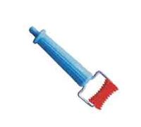 Acupressure Sujok Plastic Mini Roll for mini correspondence point/14x10x12 cm/Blue and red/Pain reliver