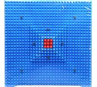 Acupro Health Care System_Acs acupressure mat for feet acupressure kit Deluxe Model Multi Colour