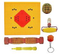 Acupro Health Care System_ACS acupressure mat super with copper foot massager accupressure kit combo multi colour