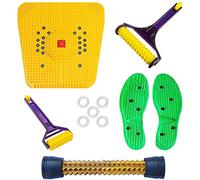Acupro Health Care System_Acs Power Foot Mat, Foot Roller, Bio-Magnetic Shoe Sole (Magneto-Therapy) (Cut to Size) Massager (Multicolor)