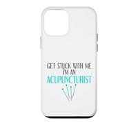 Acupuncture Humor Get Stuck With Me Acupuncturist Case for iPhone 12 mini