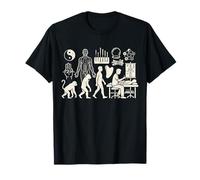 Acupuncturist Evolution Funny Traditional Therapy Graphic T-Shirt