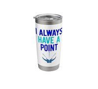 Acupuncturist I Always Have a Point Acupuncture Stainless Steel Insulated Tumbler