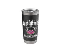 Acupuncturist Yes Acupuncture Helps with That Acupuncture Stainless Steel Insulated Tumbler